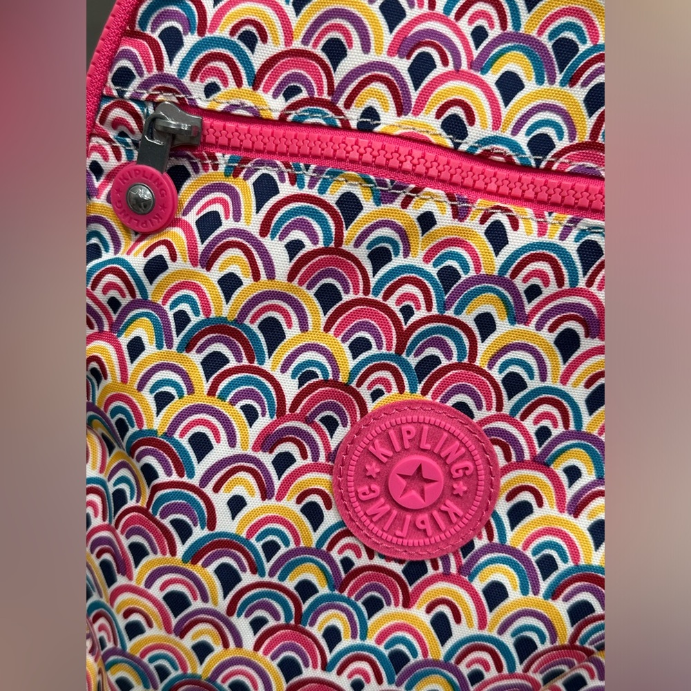 Kipling Challenger Small Backpack In Peacock Pris… - image 2